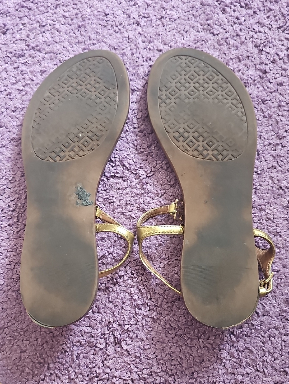 Tory Burch T-Strap Sandals - Picture 3 of 6
